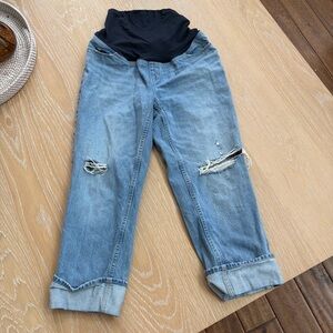 Isabel Maternity by Ingrid & Isabel Blue Distressed Jeans